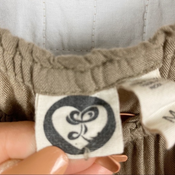 Lagaci Bell Sleeve Beaded & Embroidered Cover-Up M - Picture 7 of 8